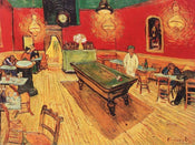 Affiche Art Vincent Van Gogh - Caffe di notte 80x60cm