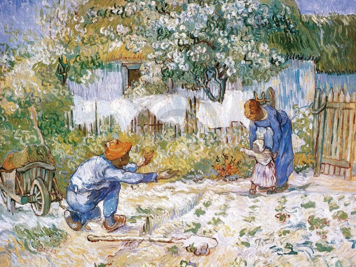 Affiche Art Vincent Van Gogh - Primi passi 80x60cm