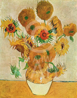 Affiche Art Vincent Van Gogh - Sunflowers 50x70cm