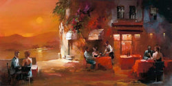 Affiche Art Willem Haenraets - Dinner for two I 100x50cm