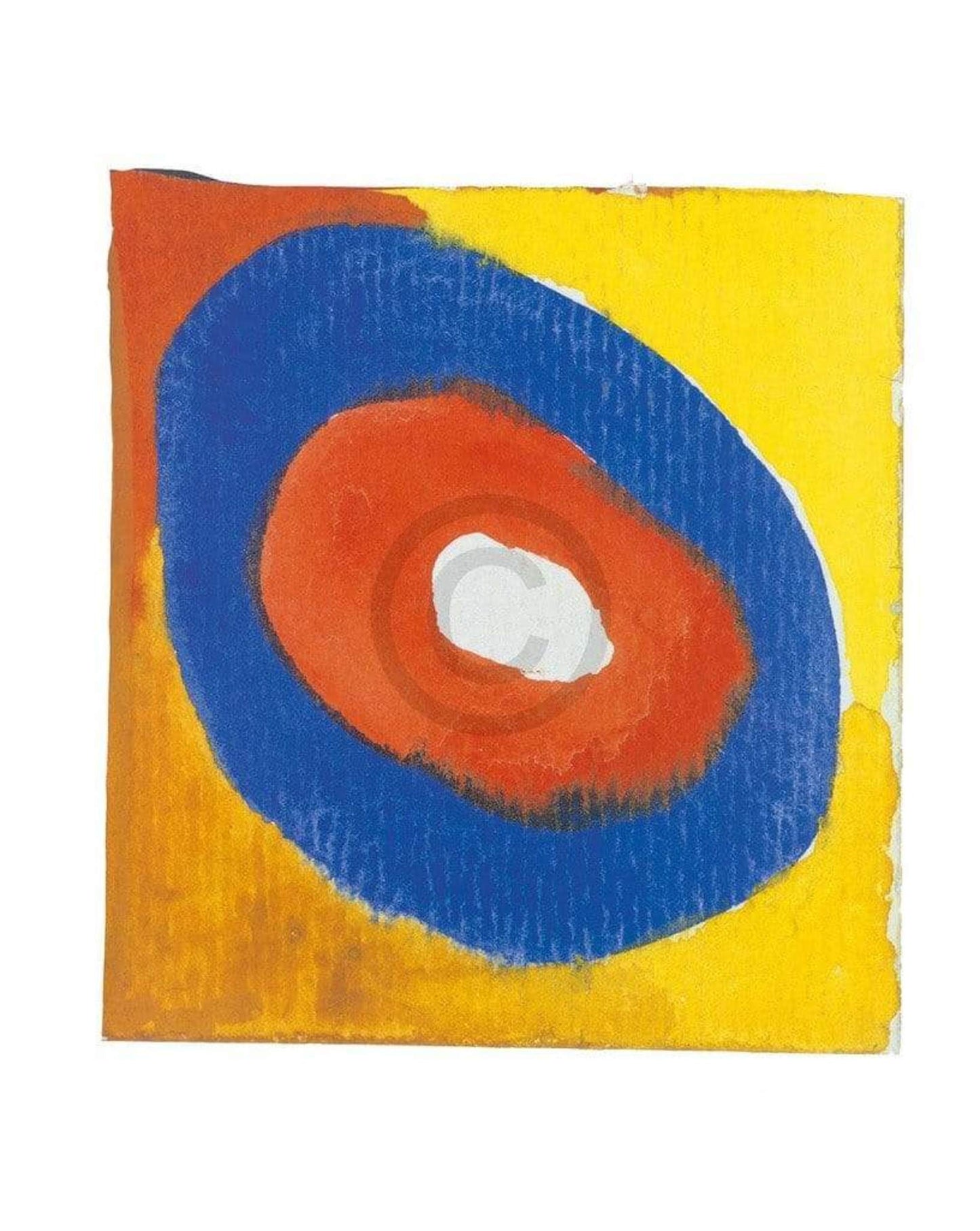 Affiche Art Wassily Kandinsky - Colour studies with technical - 40x50 cm