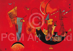 Affiche Art Wassily Kandinsky - Mit und Gegen 70x50cm