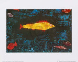 Affiche Art Paul Klee - The golden fish, 1925 30x24cm