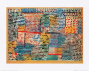 Affiche Art Paul Klee - Kreuze und Säulen 50x40cm