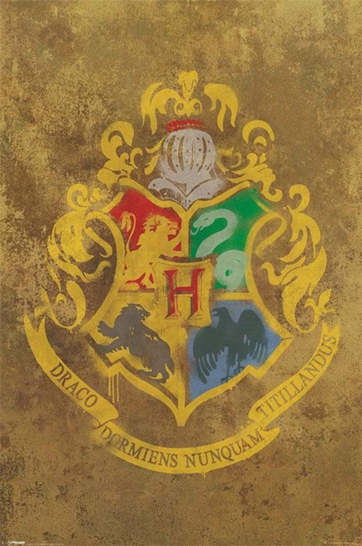 Poster Harry Potter Hogwarts Crest 61x91,5cm
