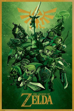 Poster The Legend of Zelda Link 61x91,5cm