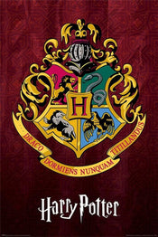 Poster Harry Potter Hogwarts School Crest 61x91,5cm