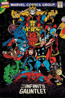 Poster Marvel Comics - The Infinity Gauntlet 61x91,5cm