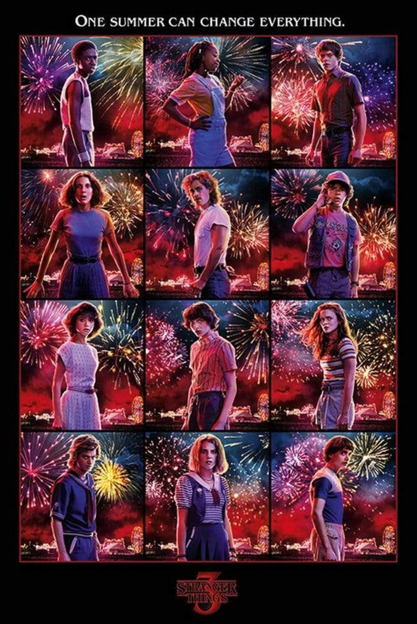 Poster Stranger Things - Character Montage 61x91,5cm