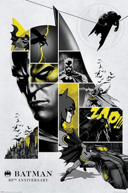 Poster Batman 80th Anniversary 61x91,5cm