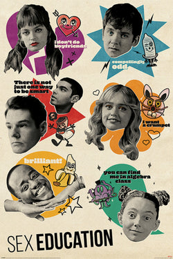 Poster Sex Education - Dont Quote Me on That 61x91,5cm