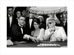 Affiche Art James Bond Thunderball Casino 80x60cm