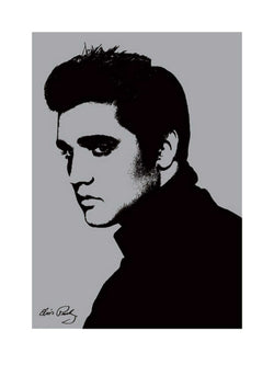 Affiche Art Elvis Presley - Metallic 60x80cm