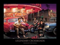 Affiche Art Legendary Crossroads Chris Consani 80x60cm