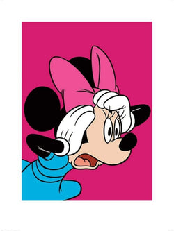Affiche Art Minnie Mouse Shocked 60x80cm