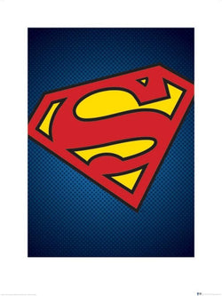 Affiche Art DC Comics Superman Symbol 60x80cm