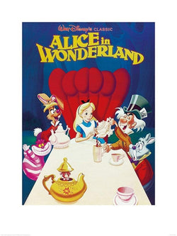 Affiche Art Alice in Wonderland 1989 60x80cm