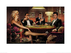 Affiche Art Four of A Kind Chris Consani 80x60cm