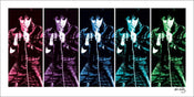 Affiche Art Elvis Presley 68 Comeback Special Pop Art 100x50cm