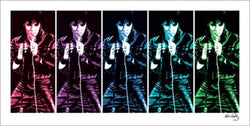Affiche Art Elvis Presley - 68 Comeback Special Pop Art 100x50cm