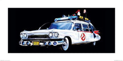 Affiche Art Ghostbusters Car 100x50cm