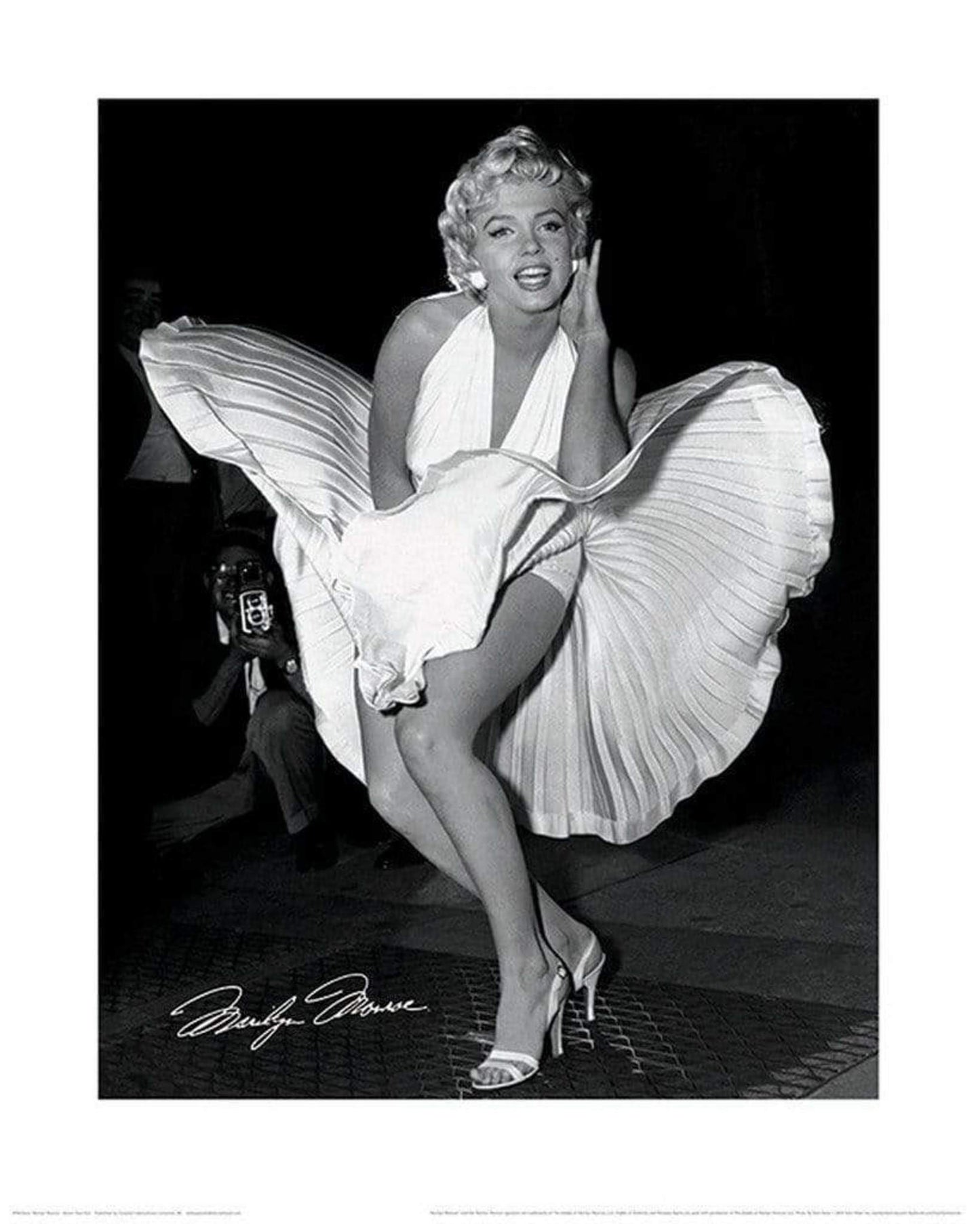 Affiche Art Marilyn Monroe Seven Year Itch 40x50cm