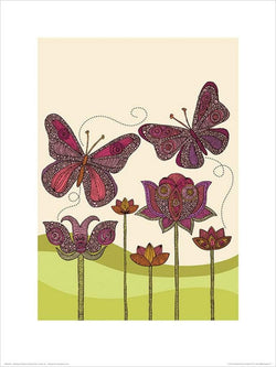 Affiche Art Valentina Ramos - Butterflies 30x40cm