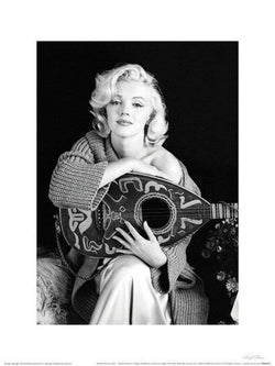 Affiche Art Marilyn Monroe Lute 60x80cm