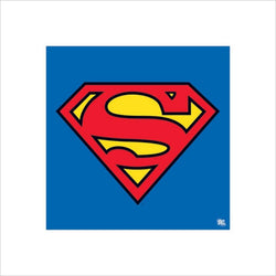 Affiche Art Superman - Classic Logo 40x40cm