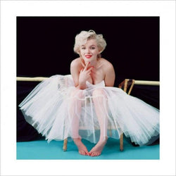 Affiche Art Marilyn Monroe Ballerina Colour 40x40cm