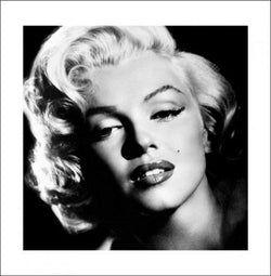 Affiche Art Marilyn Monroe Glamour 40x40cm