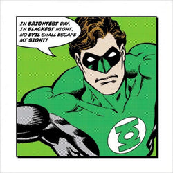 Affiche Art Green Lantern Brightest Day 40x40cm