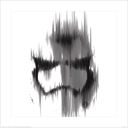 Affiche Art Star Wars Episode VII Stormtrooper Lines 40x40cm