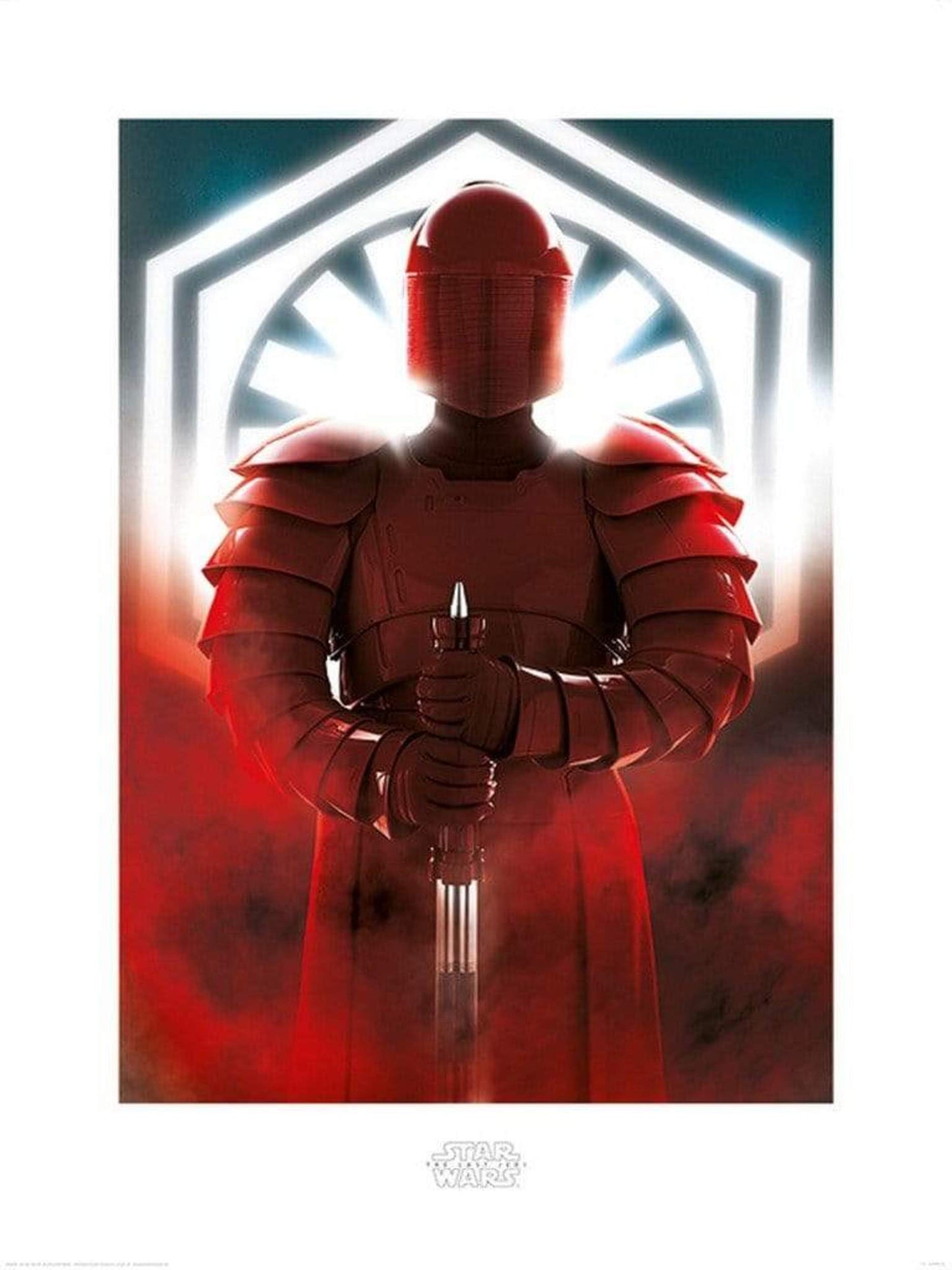 Affiche Art Star Wars The Last Jedi Elite Guard Defend 60x80cm