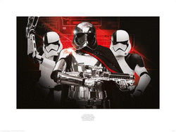 Affiche Art Star Wars The Last Jedi Stormtrooper Team 80x60cm