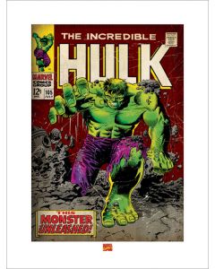 Incredible Hulk Monster Unleashed Impression D'art 60x80cm