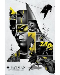 Batman 80th Anniversary Poster 61x91.5cm