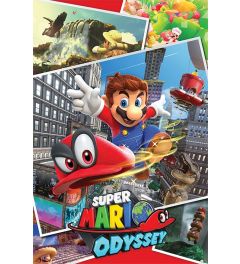 Super Mario Odyssey Collage Poster 61x91.5cm