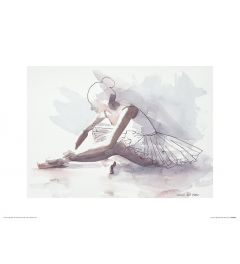 Ballet Het begin Art Print Aimee Del Valle 30x40cm