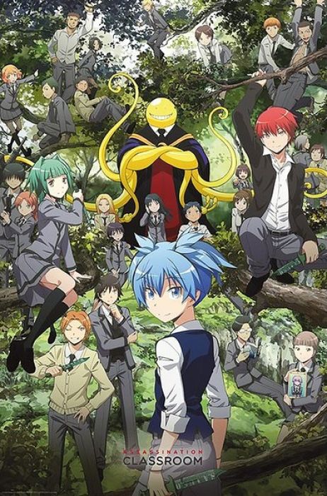 Assassination Classroom Forest Group Poster 61x91.5cm